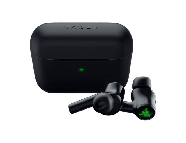 Front. Razer - Razer Hammerhead True Wireless Headset (2nd Gen) I Color: Black - Black.