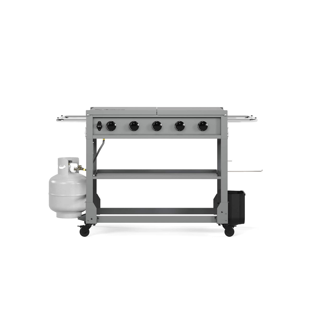 TYTUS Grills - 36" 5-Burner Gas Griddle - Gray