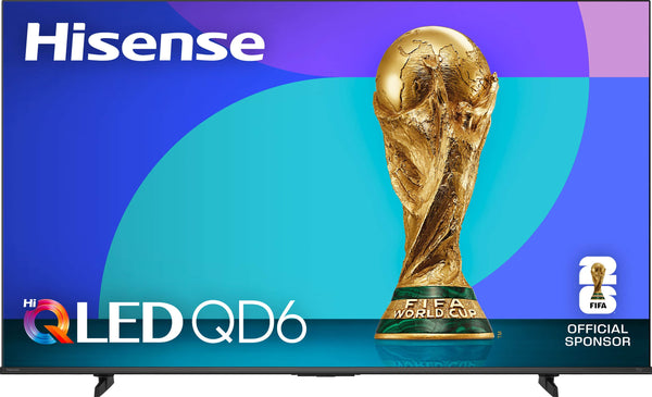 Hisense - 43" Class QD6 Series Hi-QLED 4K UHD Smart Fire TV (2025)