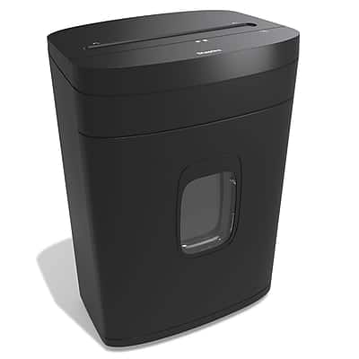 Staples - 12-Sheet Micro-Cut Multi-Media Shredder - Black