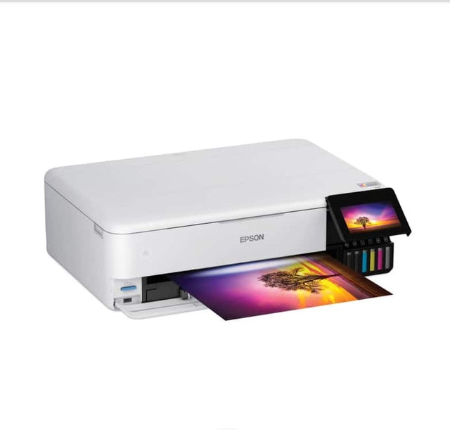 Front. Epson - Epson EcoTank Photo ET-8550 Special Edition All-in-One Supertank Printer, Copy/Print/Scan (EPSC11CJ21201C).