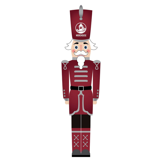 Front. Fan Creations - Morehouse Maroon Tigers 46" Nutcracker Leaner - Multicolor.