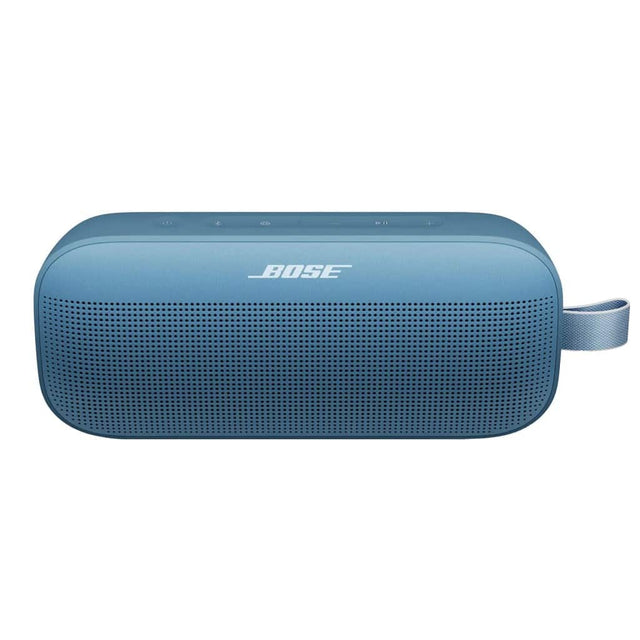 Front. Bose - SoundLink Flex SE Gen 2 Portable Waterproof Bluetooth Speaker - Blue.