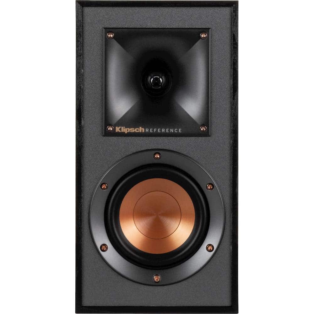 Klipsch - Reference 4" Bookshelf Speakers (Pair) - Black