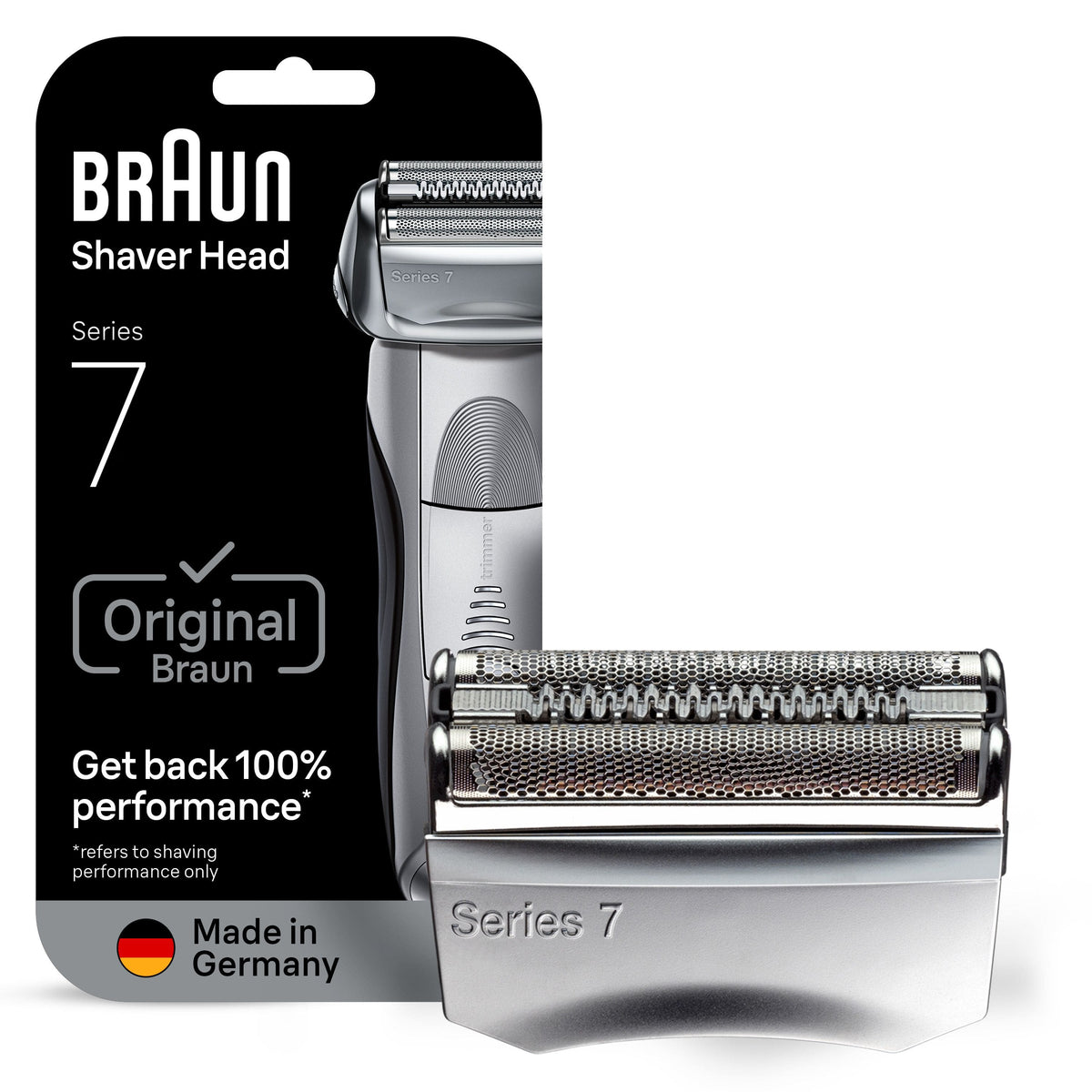 Braun - Replacement Head for Series 7 Shavers - Silver