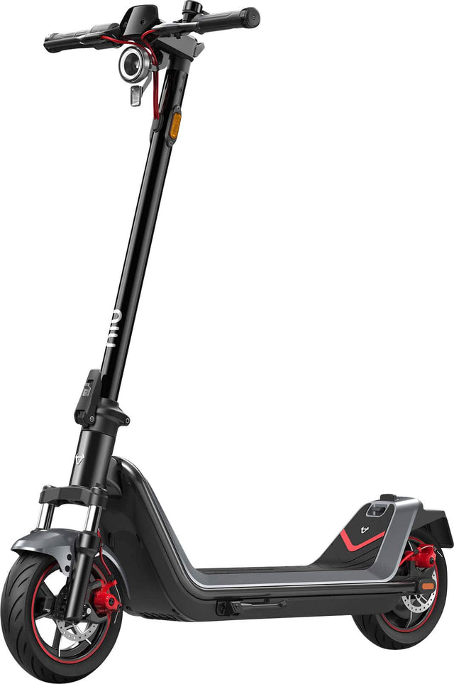 Front. NIU - KQi 300X Foldable Electric Kick Scooter w/ 50 mi Max Range & 24 mph Max Speed - Space Grey.