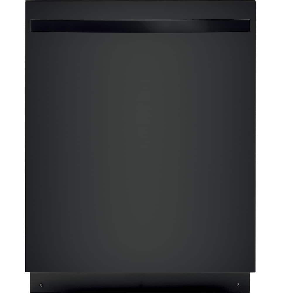 GE - 24" Top Control Built-In Stainless Steel Tub Dishwasher with Autosense Cycle and 51 dBA - Black