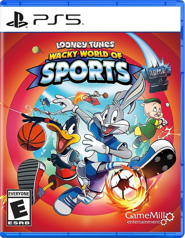 PS5 The Looney Tunes Wacky World of Sports ESRB GameMill Entertainment.