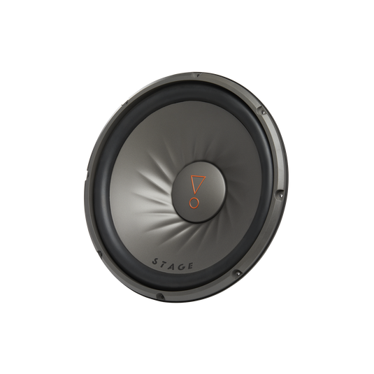 Front. JBL - JBL STAGE122D 12" Dual 4ohm DVC Car Subwoofer - Black.