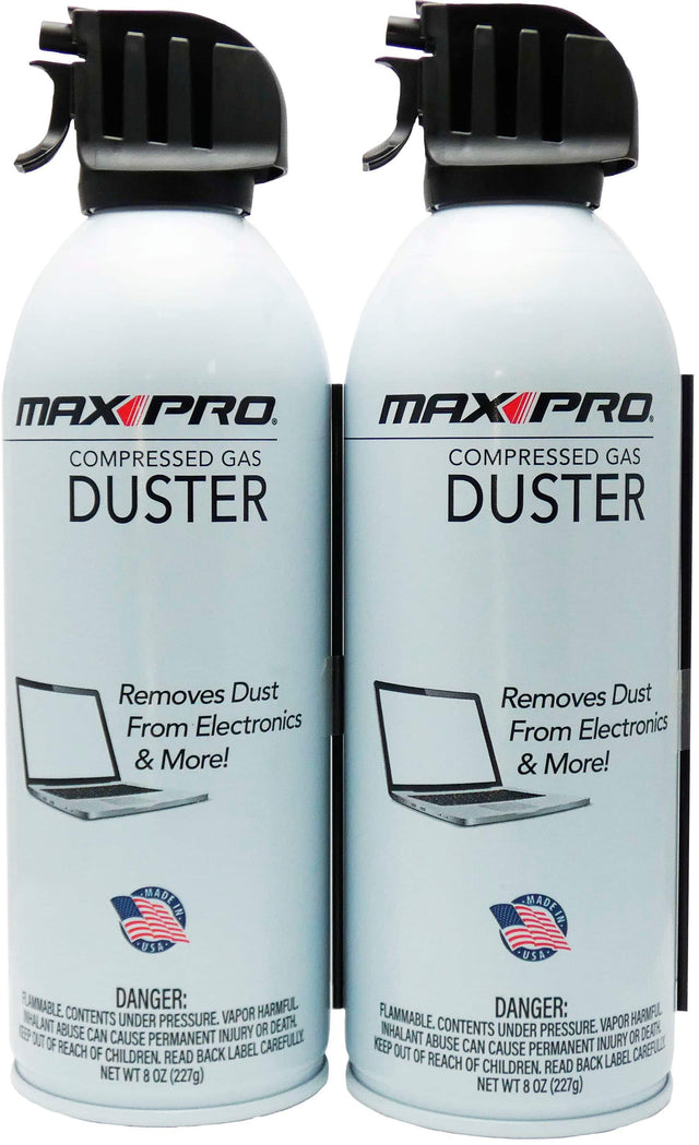 Front. MAXPRO - MAXPRO Air Duster - White.