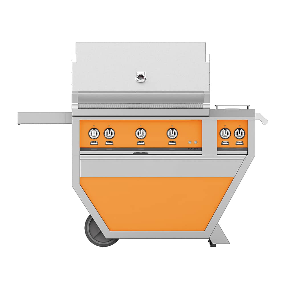 Hestan - Deluxe Gas Grill - Orange