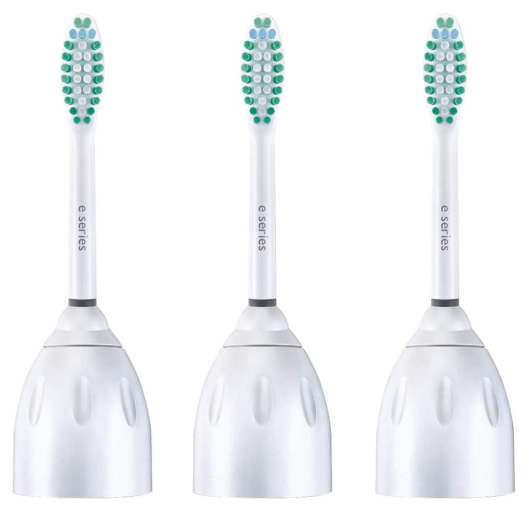 Philips Sonicare - E-Series Brush Heads (3-Pack) - White