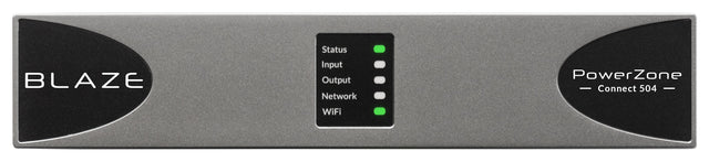 BLAZE

Status  
Input  
Output  
Network  
WiFi

PowerZone  
Connect 504