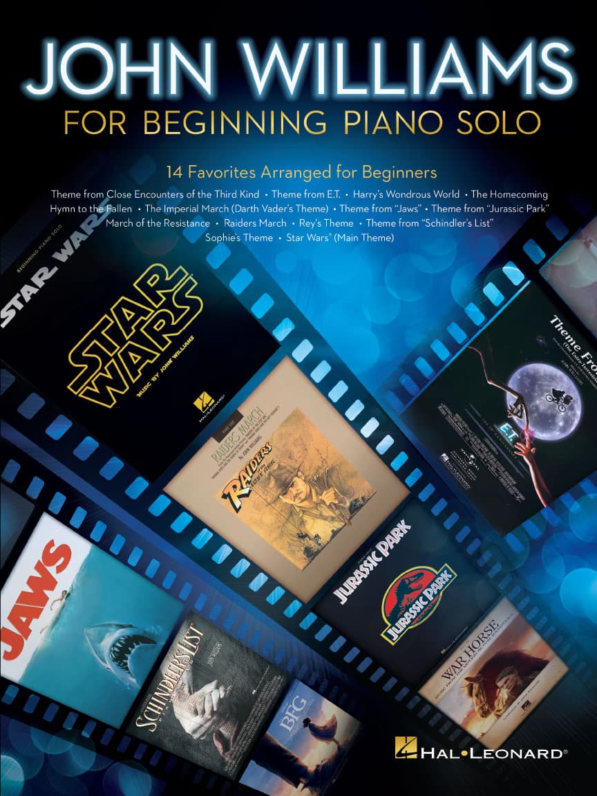 Hal Leonard - John Williams Beginning Piano Solo Songbook Sheet Music Softcover 14 Themes 48 Pages