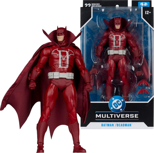 MOVING PARTS! 22 POINTS ARTICULES 12+ D M * DC MULTIVERSE BATMAN/DEADMAN