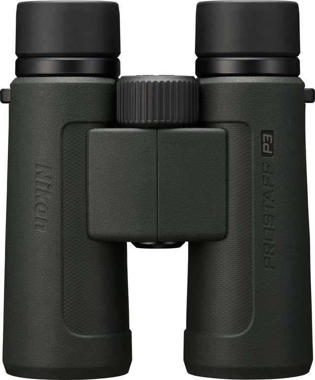 Angle. Nikon - PROSTAFF P3 10X42 Waterproof Binoculars - Green.