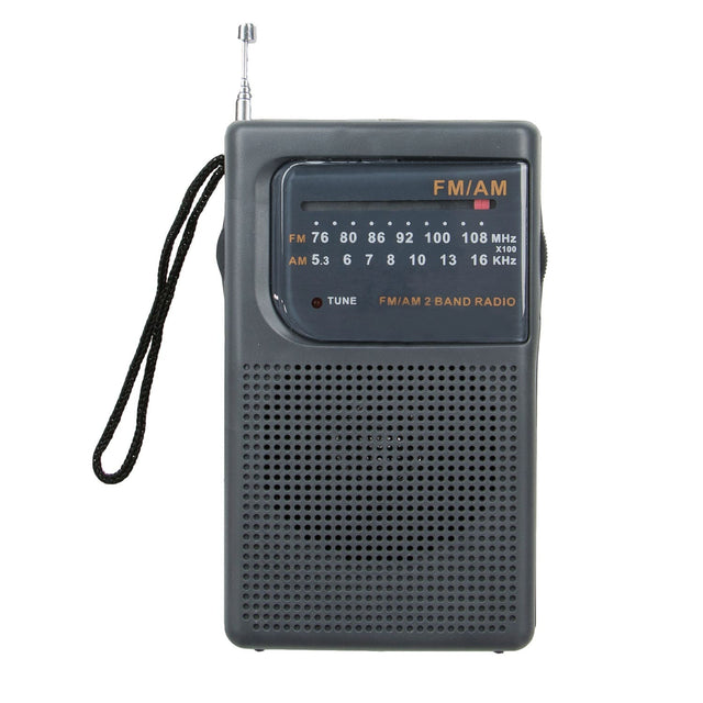 FM/AM  
FM 76 80 86 92 100 108 MHz  
AM 5.3 6 7 8 10 13 16 KHz  
TUNE  
FM/AM 2 BAND RADIO