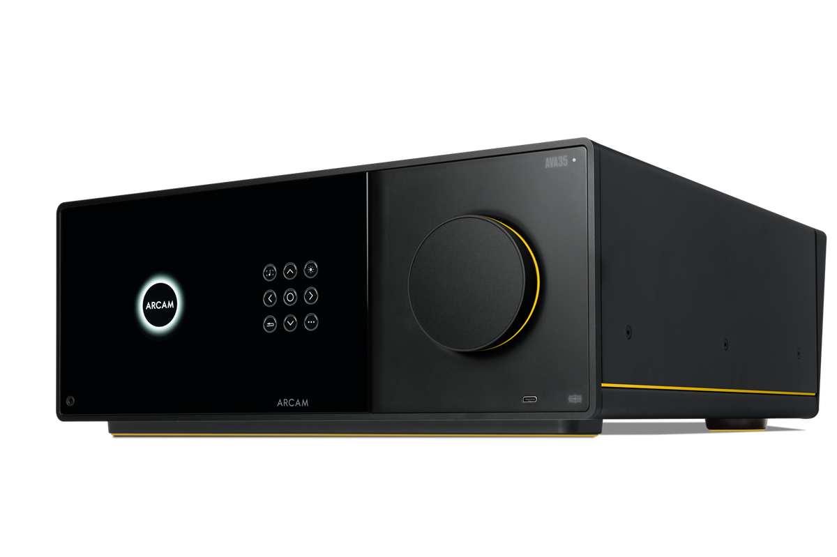Arcam - AVA35 110W 9.2-Ch. Class G Hi-Res 8K A/V Home Theater Receiver with Wi-Fi - Black