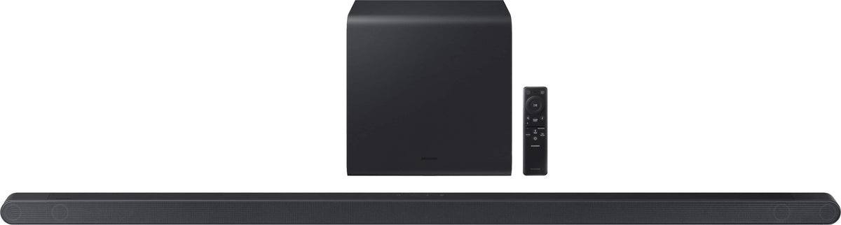 Samsung - HW-S800D 3.1.2 Channel S-Series Ultra Slim Soundbar with Wireless Subwoofer, Dolby Atmos and Q-Symphony - Titan Black