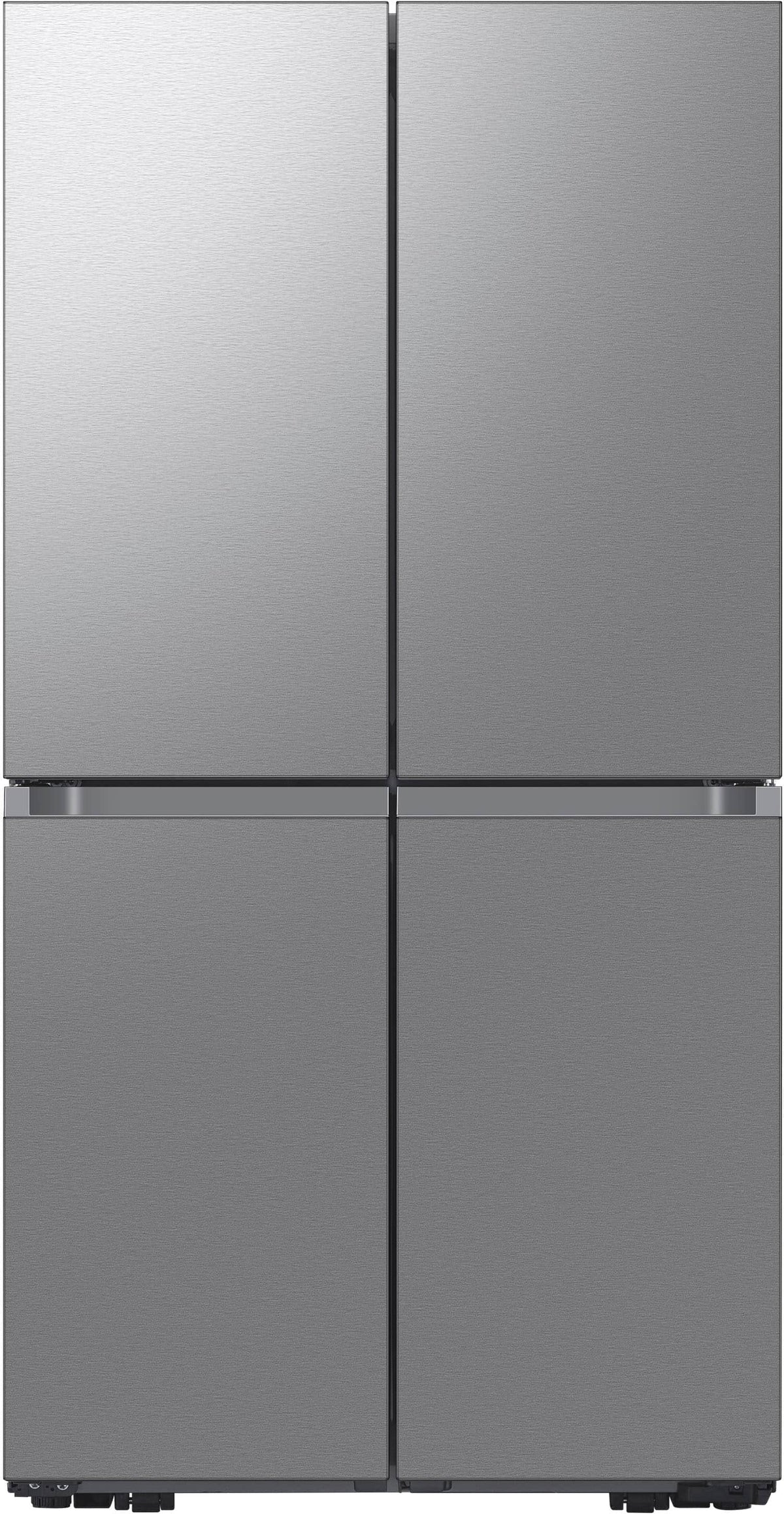 Dacor - 36 in. Wide 22.8 Cu. Ft. 4-Door French Reveal Door 36" Counter Depth Refrigerator with Beverage Center - Silver Stainless Steel