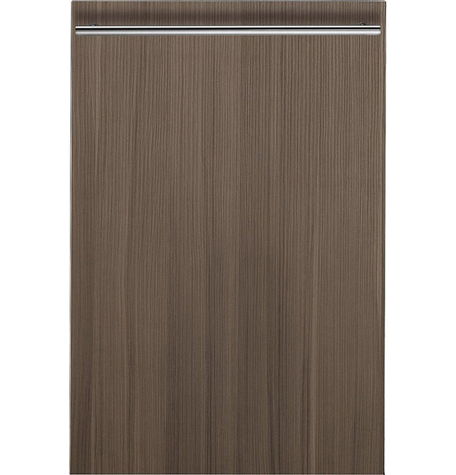 Front. GE - 18" Compact Top Control Built-In Stainless Steel Tub Dishwasher with Piranha Hard Food Disposer and 47 dBA - Custom Panel Ready.