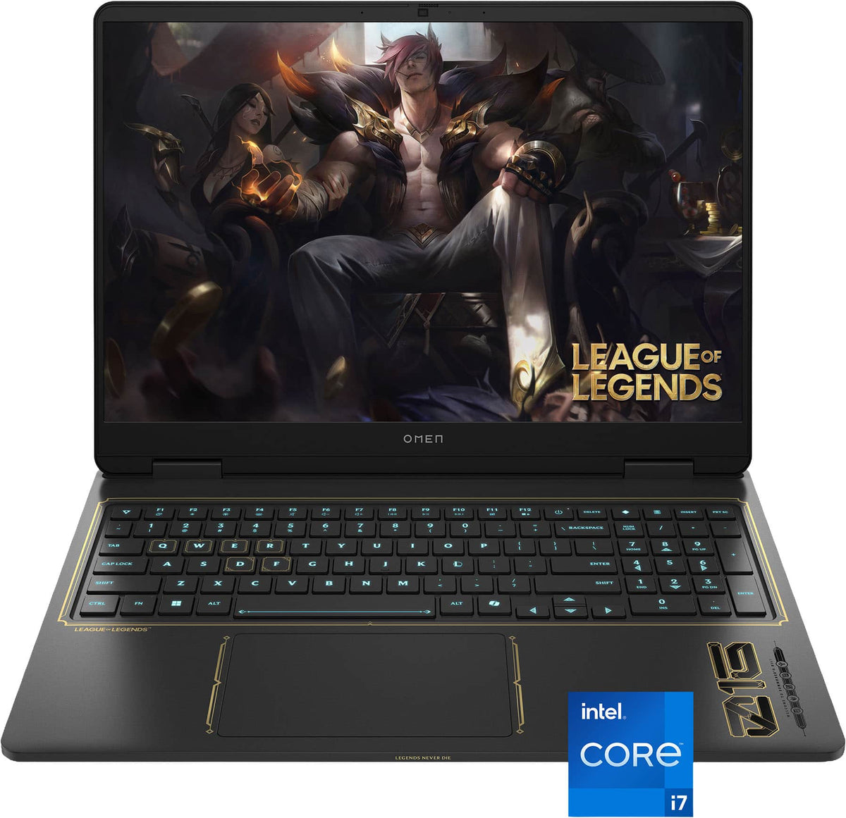 HP OMEN - League of Legends Ltd Ed 16" 2K Gaming Laptop - Intel Core i7 (2024) - 32GB Memory - NVIDIA GeForce RTX 5060 - 1TB SSD - Shadow Black