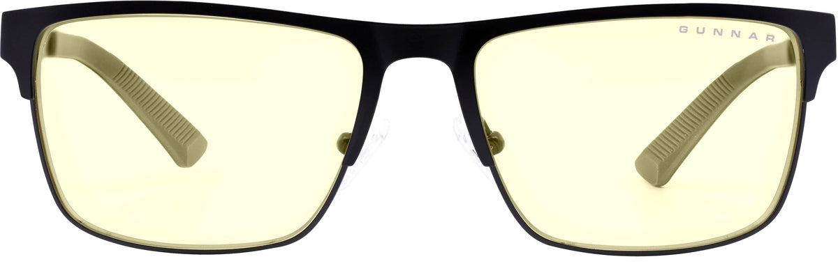 GUNNAR - Pendleton Computer Glasses with Blue Light Reduction , Amber Lenses - Slate