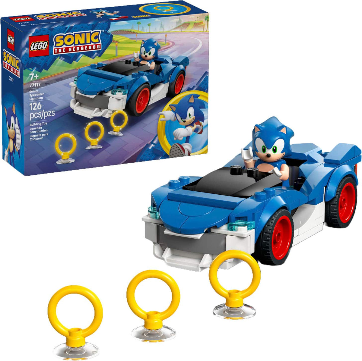 LEGO - Sonic the Hedgehog Sonic: Speedster Lightning 77117