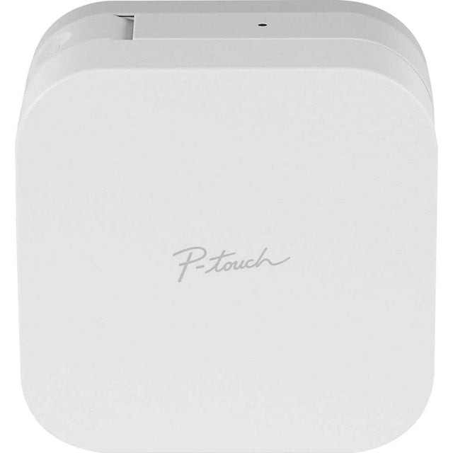 Front. Brother - P-touch CUBE, Smartphone Dedicated Label Maker with Bluetooth Wireless Technology - White.