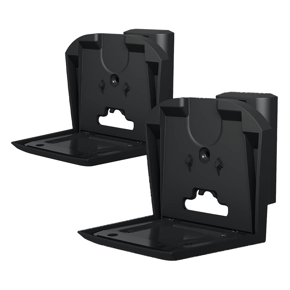 Sanus - Adjustable Speaker Wall Mounts for Sonos Era 300 - Pair - Black