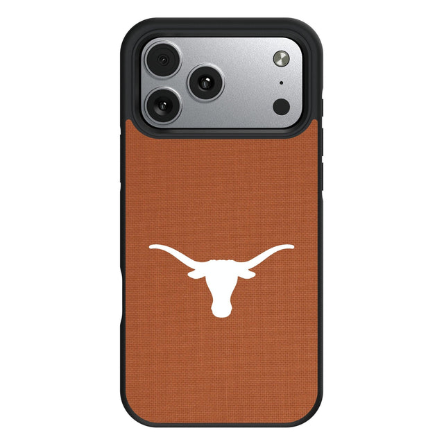 Front. Keyscaper - Texas Longhorns Bump Case with 8.2ft Drop Protection - 16 Plus - Multicolor.