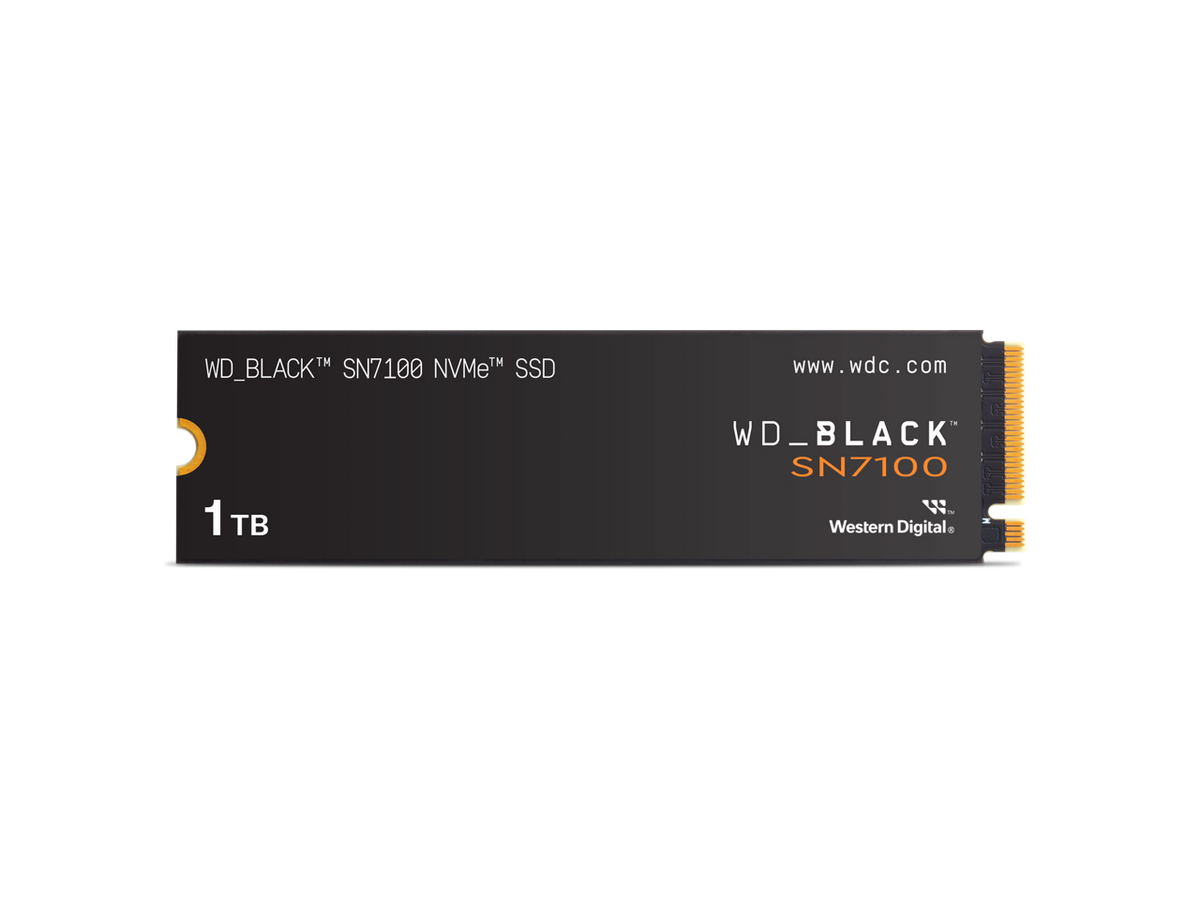 SanDisk - WD_BLACK SN7100 M.2 2280 1TB PCI-Express 4.0 x4 TLC 3D NAND Internal Solid State Drive (SSD) WDS100T4X0E