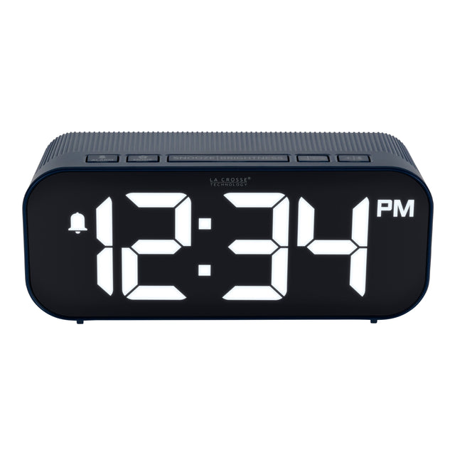 - SNOOZE BRIGHTNESS L + LA CROSSE TECHNOLOGY PM 12:34