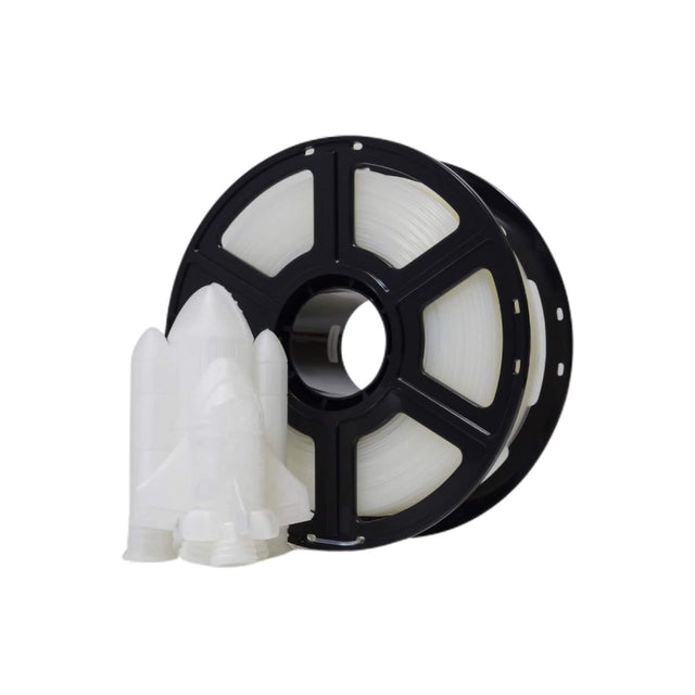Front. MakerBot - MakerBot Sketch PLA Filament Translucent Crystal (1kg, 2.2lbs).