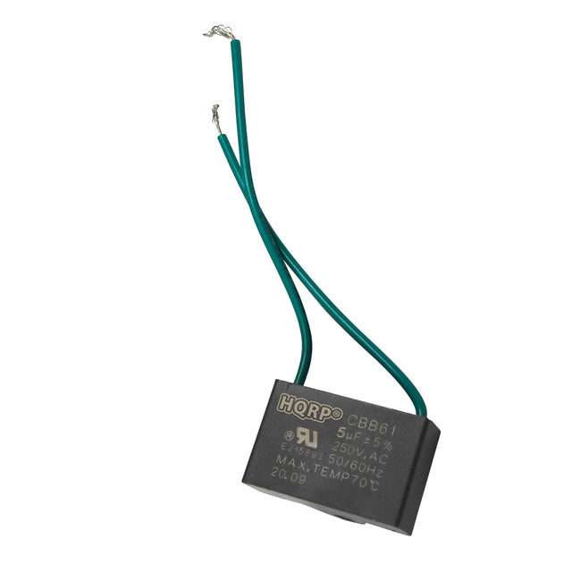 HORPO CBB61  
5uF ±5%  
E215893  
250V.AC 50/60Hz  
MAX TEMP 70°C  
20.09