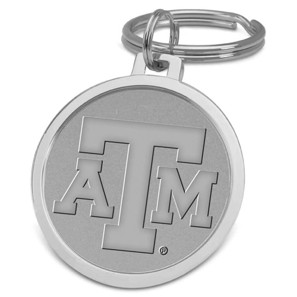 Jardine - Texas A&M Aggies Split-Wire Logo Key Ring - Silver