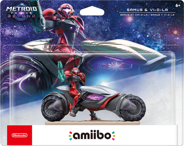 METROID PRIME 4 BEYOND

SAMUS & VI-O-LA  
SAMUS ET VAI-O-LA / SAMUS Y VI-O-LA

Nintendo amiibo

6+