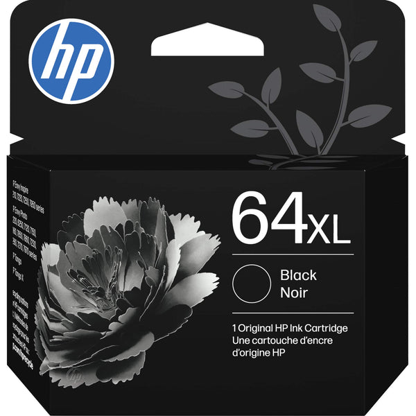 HP - 64XL High-Yield Ink Cartridge - Black