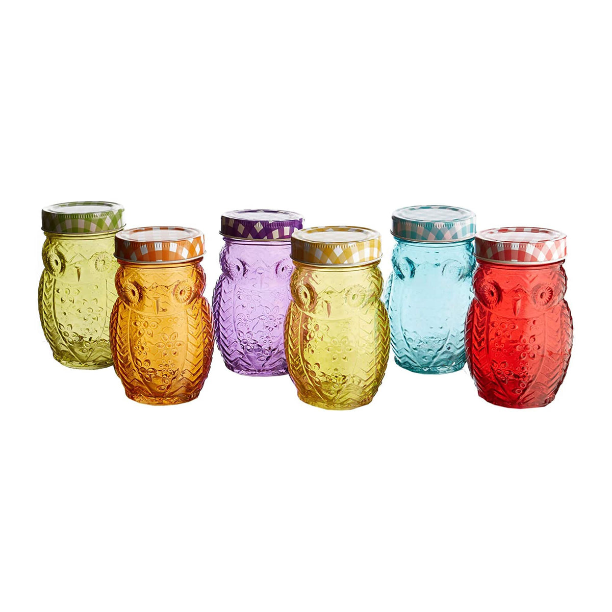 Style Setter - Owl Colors Set of 6 Jars 15 OZ.