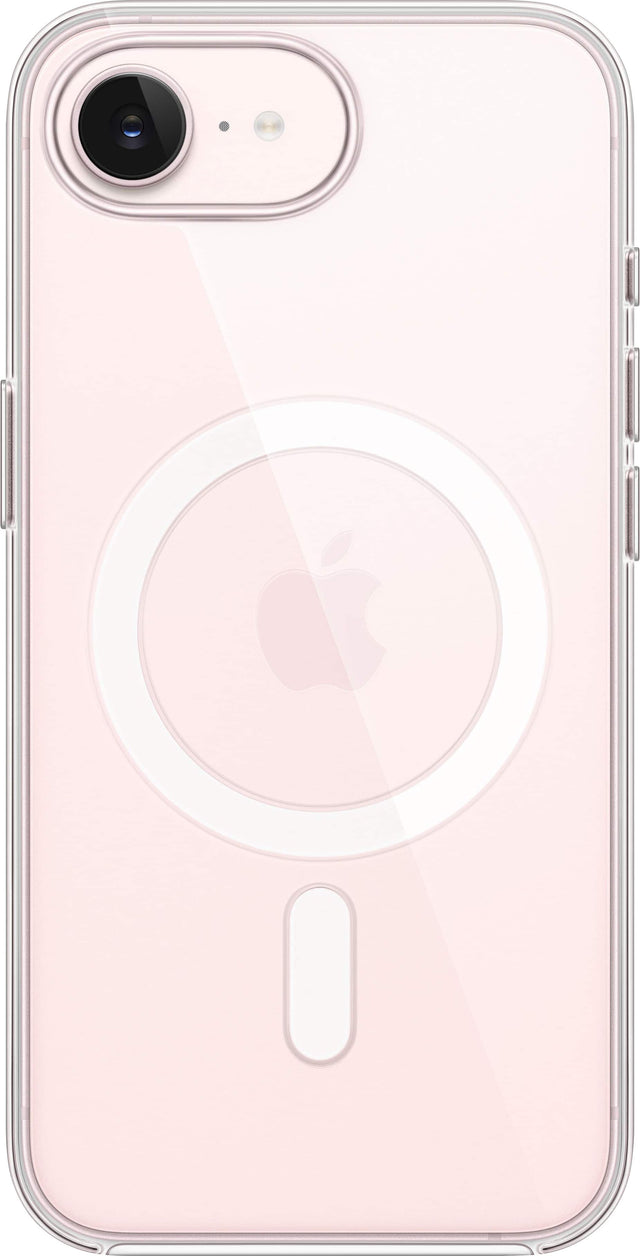 Front. Apple - iPhone 17e Case with MagSafe - Clear.