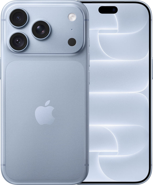 Front. Apple - iPhone 18 Pro 512GB - Glacier.