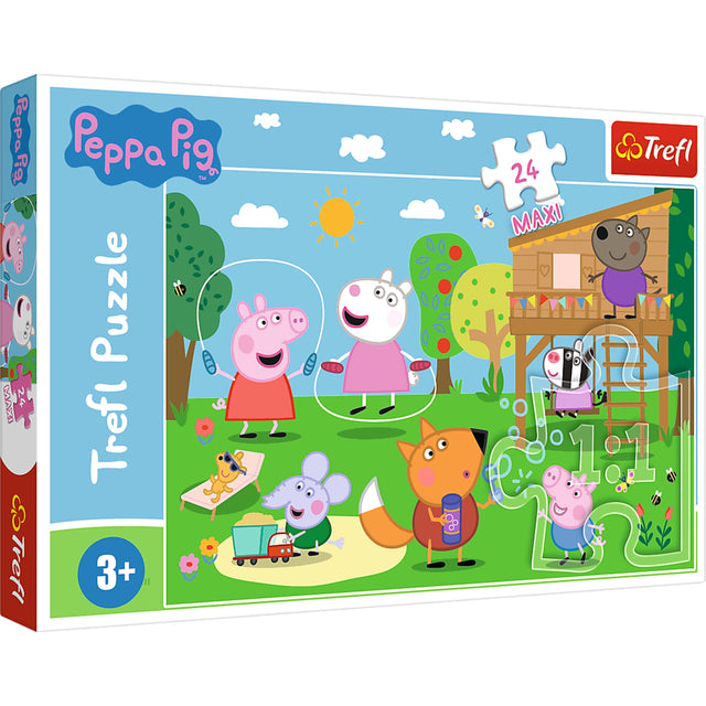 Peppa Pig  
Trefl Puzzle  
3+  
24 MAXI  
Trefl