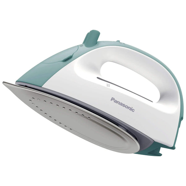 Panasonic - Cordless Lightweight Steam/Dry Iron, 1400W Non Stick Plate - Sage Green
