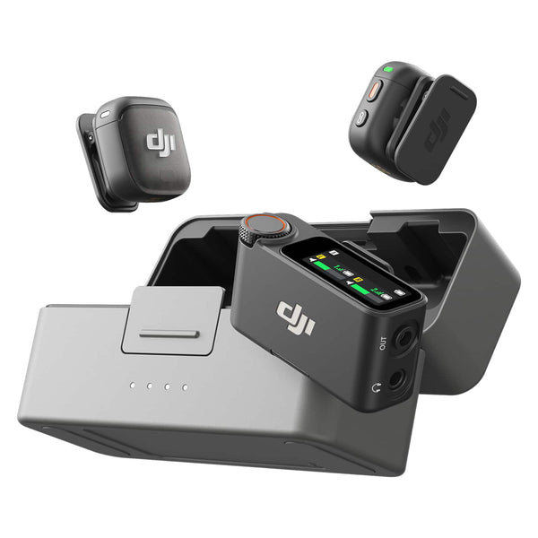 DJI - Mic 3 Wireless Omnidirectional Microphone System - Black