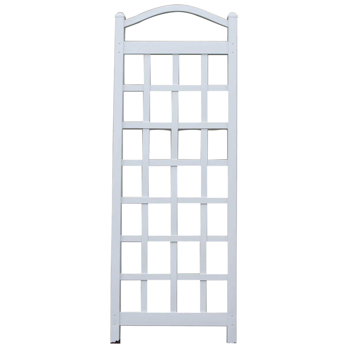 Dura-Trel - Cambridge 28 x 75 Inch PVC Vinyl Outdoor Garden Patio Trellis - White