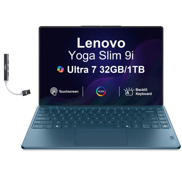 Lenovo Yoga Slim 9i Ultra 7 32GB/1TB Touchscreen OLED A Backlit Keyboard