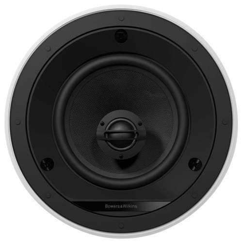 Bowers & Wilkins - CI600 Series 6" In-Ceiling Speakers with Glass Fiber Midbass - (Pair) - Paintable White