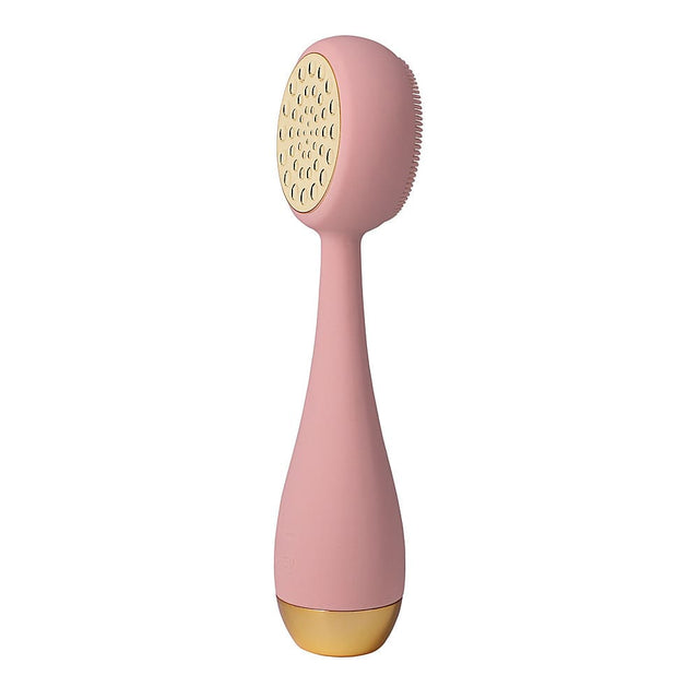 Angle. PMD Beauty - Clean Pro Gold Facial Cleansing Device - Rose.