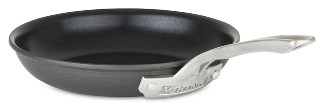 Angle. Viking - Hard Anodized 8" Nonstick Fry Pan - Black/Gray/Silver.