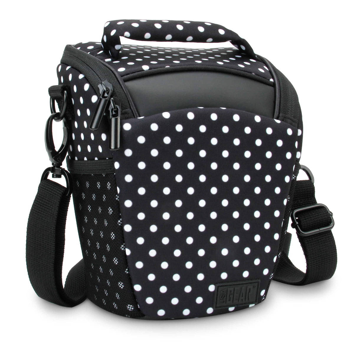 USA Gear - Portable DSLR Camera Case Bag with Top Loading accessibility